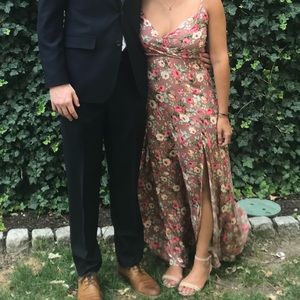 Lulus Floral Maxi Dress